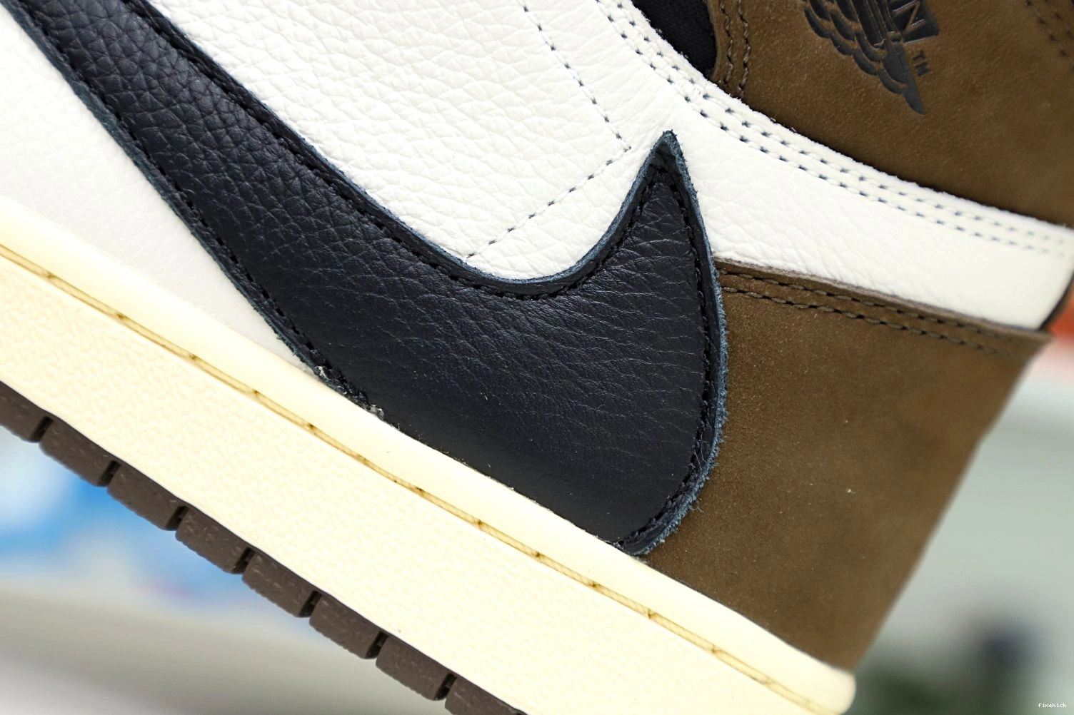 AIR SCOTT JORDAN TRAVIS RETRO 1 HIGH X 'MOCHA' OG 1027